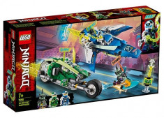 LEGO Ninjago - Masinile de curse ale lui Jay si Lloyd 71709 foto