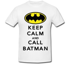 Tricou &amp;quot; Call Batman &amp;quot; foto