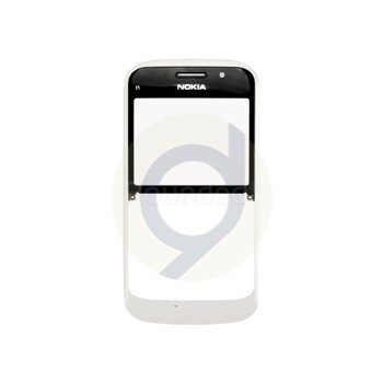 Husa frontala pentru Nokia E5, alb, creta foto