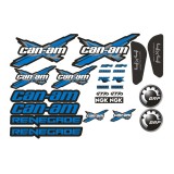 Stickere Can-Am BRP Renegade albastre aftermarket
