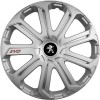 Set 4 Capace Roti Evo Gri R15, Pentru Peugeot, Autohelix MSA