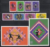 Bhutan 1989 - Jocurile Olimpice &ndash; Seul, Serie + 2 Colite, SET COMPLET, MNH