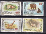 Etiopia 1985 fauna MI 1200-1203 MNH ww82