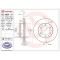 Set disc frana Toyota Hilux 7 Pick-Up ( N1 N2 N3) 08.04-02.16, Hilux 8 Pick-Up ( N1) 05.15-, Fata, 297X25mm, ventilat, BREMBO
