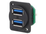Soclu USB 3.0 A Şir Pini Duble 1,27mm CP30105X