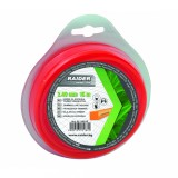 Fir pentru trimmer cu profil patrat 2,4 mm x 15 m Raider