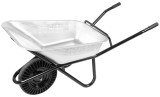 Roaba galvanizata Strend Pro Premium Fortis, 100 L, max. 200 kg, roata bantam