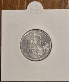 25 bani 1982, RSR / Rom&acirc;nia, aluminiu, XF+