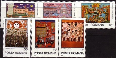 1979 - Picturi realizate de copii, serie neuzata foto
