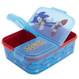 Cutie compartimentata sandwich Sonic, 1 bucata, Kidscenter