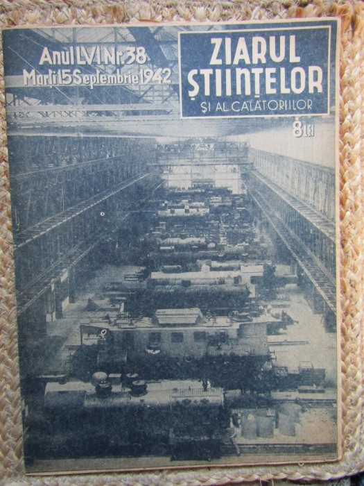 Ziarul Ştiinţelor şi al Călătoriilor nr.38/1942
