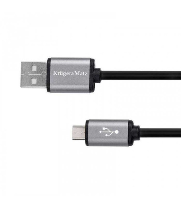 Cablu USB - micro USB 0.2m BASIC Kruger&amp;Matz