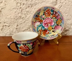 CEASCA SI FARFURIOARA DIN PORTELAN CHINEZESC- PICTATE MANUAL