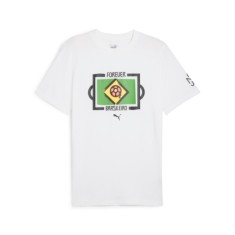 Neymar Jr tricou de bărbați Neymar Jr Brasileiro white - XXL