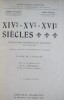 XIVe, XVe, XVIe Siecles/ Albert Malet, Jules Isaac