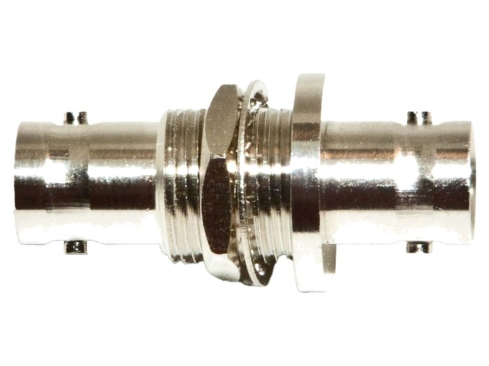 Conector BNC mamă x2 50&Omega;