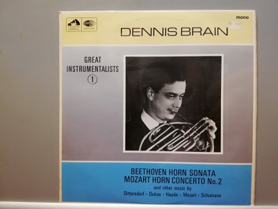 Beethoven &amp;ndash; Horn Sonata/Mozart &amp;ndash; Horn Concerto (1966/HMV/England) - Vinil/NM+ foto