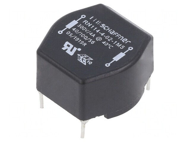 Inductor Bobinat THT 1.5mH 4A 34m&Omega; 20.1x12.5mm