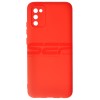 Husa Silicon Samsung Galaxy A02s Rosu - Protectie Premium Tip Original