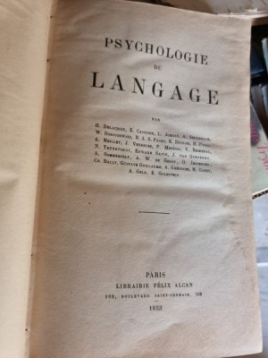Psychologie du Langage foto