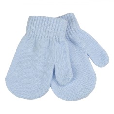 Mănuși Copii Little Star, Ciel, 0-12 Luni, Acrilic-Elastan