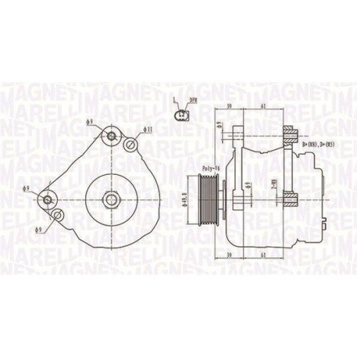 Alternator Seat: Altea (5p), Ibiza 4 (6j), Leon (1p), Toledo 3; Skoda: Fabia I, Octavia 2, Roomster ; VW: Caddy 3, Golf 5 (1k1), Polo (6n2), Polo 5 (