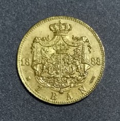 SV * Romania REPLICA 1 BAN 1888 * 1.3 grame (original = 0,95 grame)