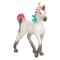 Jucărie Unicorn, Model Multicolor, Dimensiuni 9x3x9.5cm, Material Plastic