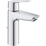 Baterie lavoar Grohe Start 23455002, 3/8&amp;#039;&amp;#039;, marimea M, monocomanda, evacuare cu tija, crom