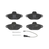 Set placute frana Trw GDB1745, parte montare : Punte fata