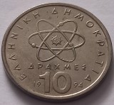 Grecia , 10 Drachme 1994