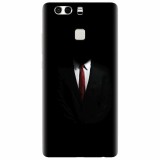 Husa silicon pentru Huawei P9 Plus, Mystery Man In Suit