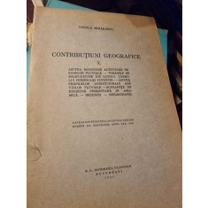 Vintila Mihailescu - Contributiuni Geografice X