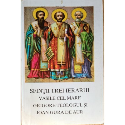Sfintii Trei Ierarhi Vasile cel Mare, Grigore Teologul si Ioan Gura de Aur foto