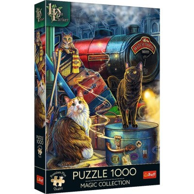 PUZZLE TREFL 1000 PREMIUM PLUS EXPRESUL VRAJITOR foto