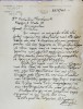 SCRISOARE CU ANTETUL &#039; CHRISTY D. DIMOU &#039; , THESSALONIKI , 23 MAI 1940