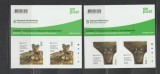 IRLANDA 2025 - EUROPA CEPT - DESCOPERIRI ARHEOLOGICE NATIONALE - 2 serii de cate 2 val. autoadezive MNH**, Nestampilat