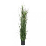 Plantă iarbă artificială &icirc;n ghiveci, 140 cm