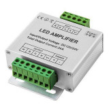 Amplificator banda LED RGB+W 12/24VDC 24A 4x 6A V-TAC, Vtac