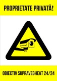 Indicator proprietate privata obiectiv supravegheat 24 din 24