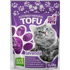 Asternut igienic Mon Petit Ami,Tofu Lavanda, 5 L