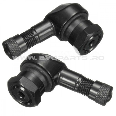 Set 2buc Valve Metalice MOTO ATV Auto 90grade foto