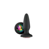 Cumpara ieftin Dop Anal Cu Bijuterie Glams, Rainbow, 10 cm