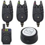 Set 3 Avertizoare Electronici + Statie SNZ + Lanterna Prologic C-Series