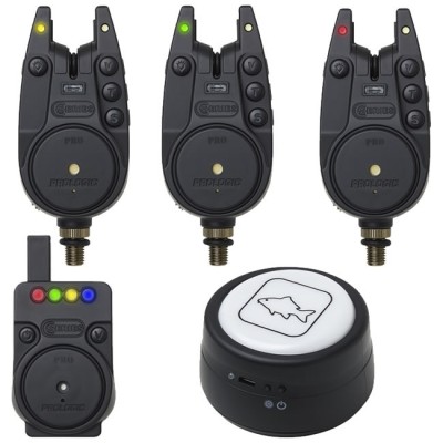 Set 3 Avertizoare Electronici + Statie SNZ + Lanterna Prologic C-Series foto