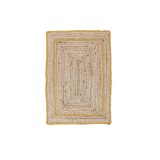 Cumpara ieftin Covoras iuta natur galben Ankit 60X90 cm