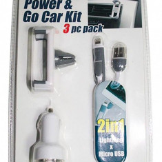 Kit Incarcator si Suport Telefon Bottari Car Kit