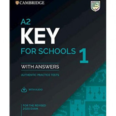 A2 Key for Schools 1, Student's Book with Answers with Audio - Paperback brosat - Art Klett