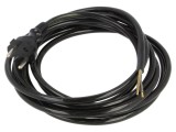 Cablu Alimentare Negru 3.8m 16A 2x1.5mm2