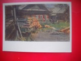 HOPCT 23557 SATUL- K A KOROVIN 1861-1939 -RUSIA -MUZEE - CP PICTURA --NECIRCULATAMUNTII